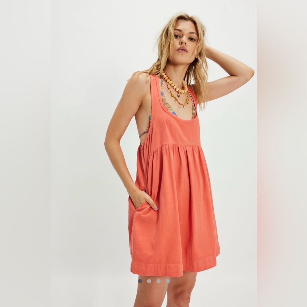 free people willow tank mini dress